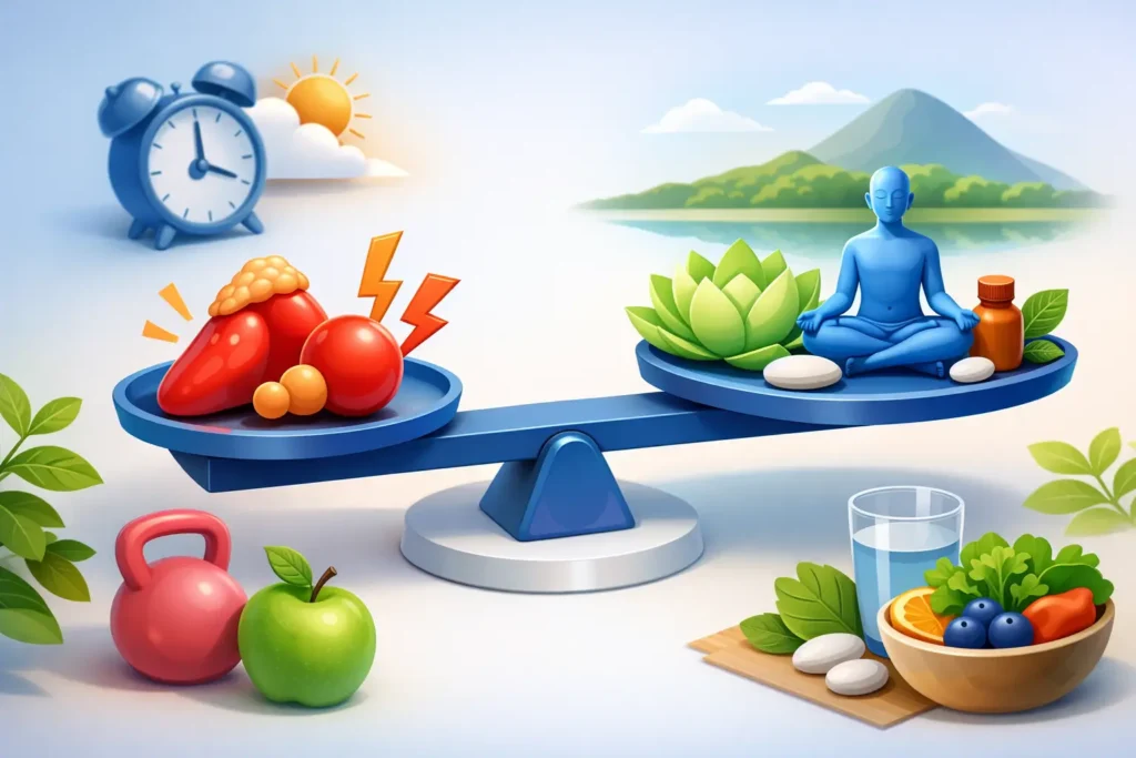 How to Balance Cortisol Naturally Without Extremes